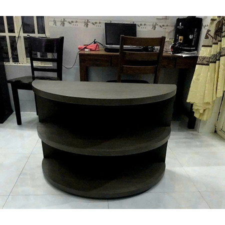 Lane 425258 - Grey : Bàn Console Bán Nguyệt - Xám Khói